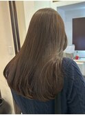 髪質改善で叶える透明感と柔らかグレージュ