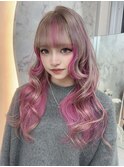 《高瀬寛菜》ミルクティー×ピンク