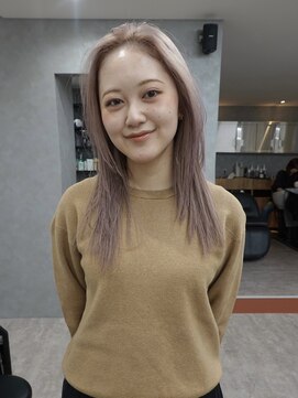 ジュール(JOULE'S) 冬のハイトーン/ケアブリーチ/レイヤーカット