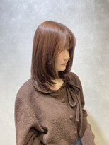 アロット 溝の口店(a.lot)&nbsp;透明感ブラウン×顔まわりレイヤー