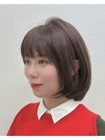 ディフィーノ 赤坂(DIFINO)&nbsp;レイヤーボブ/ショコラブラウン/スキバサミを使わない