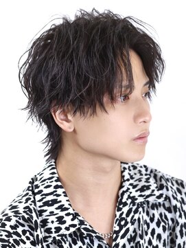 リップス 池袋(LIPPS) 波巻きラウンドセンターパート