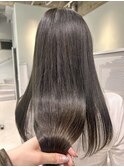 黒髪/クラゲヘアー/オリーブグレー/小顔/ココアベージュ/田町