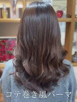 アミー 池袋(Ammy)&nbsp;低めのカール感で大人感UP！コテ巻き風パーマ