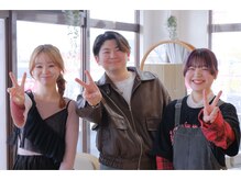 【はじめましてsoarです！】soar自慢のスタイリストが一人一人に合うスタイルをご提案♪［東川口］