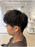 アップバングショート