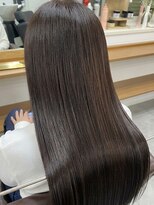 ランプ(Lamp) くびれレイヤー 白髪染め&白髪ぼかし/縮毛矯正と髪質改善