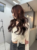 ブロンド(Blonde) 赤味ブラウン ロングレイヤー