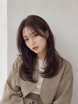 ワゴンバイアフロート(Wagon by afloat)&nbsp;韓国風大人セミロングレイヤー×ハッシュカット20代30代40代池袋