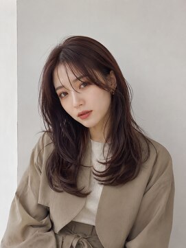ワゴンバイアフロート(Wagon by afloat) 韓国風大人セミロングレイヤー×ハッシュカット20代30代40代池袋