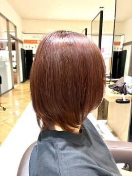 ユニックス イオンモール川口前川店(UNIX) ストレートウルフ　#縮毛矯正
