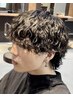 《学割U24》メンズカット+ウルフパーマ