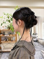 イオ(io)&nbsp;ナビモリ/ヘアセット/タイトアレンジ/結婚式お呼ばれヘア