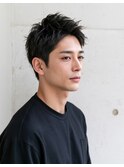 アップバングショート