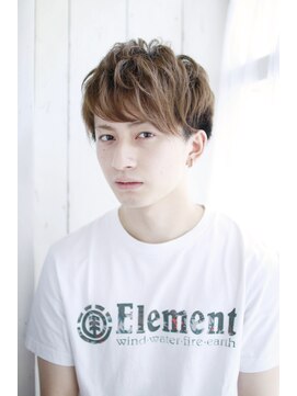 ヘアーアンドスマイル バル(hair&smile Baru) ゆるめパーマカジュアルツーブロック