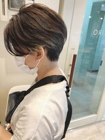 シー 柏(sii.)&nbsp;【sii.柏】スタイリング簡単お洒落なセンターパートショート