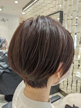 ユーフォリア 銀座本店(Euphoria) 【30代40代50代】絶壁解消！えり足すっきり丸みショート
