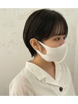 カウチ 板橋本町店(kauti)&nbsp;ぱつっと前髪が可愛いマッシュショート