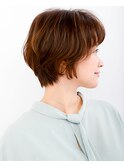 20代30代40代大人かわいい小顔ひし形ふんわりボブ