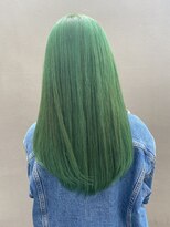 シアン(CYAN) 【CYAN】#10代#20代#ブリーチカラー#特殊カラー