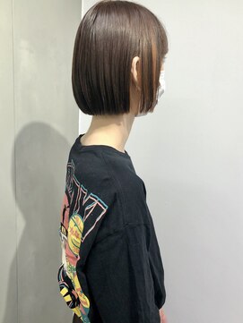 エイト 三軒茶屋店(EIGHT) ボブ×オレンジインナー