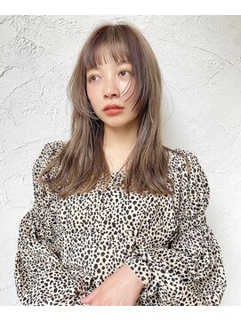 アペロ 柏(Apero) マロンベージュ/くすみベージュ/レイヤー/前髪/ブリーチ/柏駅