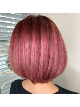 ファブ 千葉店(FaB) フェザーバング/カーキグレージュ/マッシュショートボブ[千葉駅]