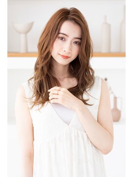 トティア 梅田(Totia) 【Totia梅田】大人ウェーブ×バニラベージュ