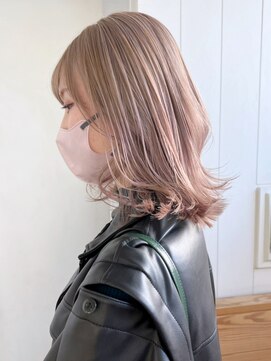 アルバム 銀座(ALBUM GINZA) ピンクベージュ_ショコラアッシュヘルシースタイル_ba444051