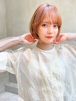 メーヴェ(Mowen)&nbsp;ナチュラルピンクx大人可愛いxラフウェーブ