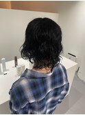 縦落ちスパイラルパーマ/メンズパーマ/ミックスパーマ