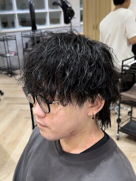 レイズ 名古屋(RAYS) 無造作ツイストスパイラルパーママッシュウルフ　　h