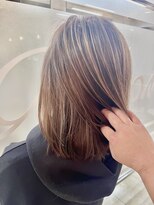 ヘアースペースブルーム ヒーロー 園田店(HAIR SPACE BLOOM hero) 【園田/インナーカラー】オトナカワイイカラー