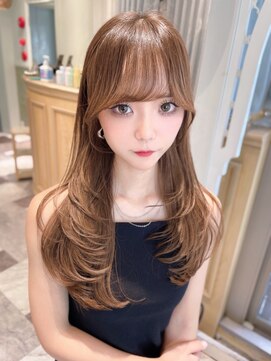 ロンド ロビン 栄(Lond robin) 【Lond robin】木屋元一 前髪/顔まわり/2way/韓国/レイヤー 76