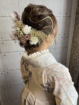 リア(Li'a by neolive)&nbsp;卒業式着付け、ヘアセット