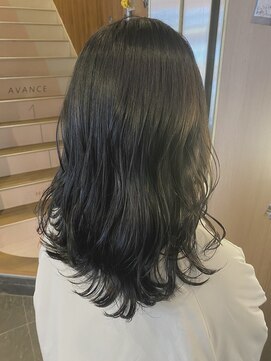 アヴァンス 天王寺店(AVANCE.) 透明感カラー×アッシュブラック