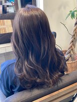 ヘアリゾート粋 ティガ 池袋店(tiga)&nbsp;ヨシンモリ風ウェーブ/韓国風スタイル
