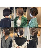 *ナチュラルで上品なヘアスタイルに*ボブ/ショート