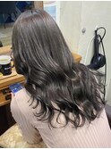 インナーカラーミルクティーベージュカラーダブルカラーミニボブ