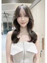 ロンドアベニール 北千住(Lond avenir) こなれミディ　レイヤーカット　顔周り　前髪　髪質改善