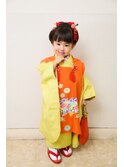 (七五三)3歳～日本髪～