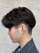 インフィニティー infinity HAIR SPACE BLOOM&nbsp;ニュアンスパーマ/Cカールパーマ/センターパート/ メンズパーマ