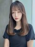 【白髪でお悩みの方☆】カット+白髪染めカラー￥7500