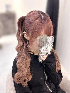 ヘア サロン クラン ソア 心斎橋店(hair salon clan soar) ハーフツイン【クランソア】ヘアメ/ヘアセット/心斎橋