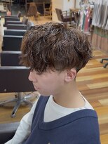 イエローコーン 金沢文庫店(YELLOW CORN)&nbsp;ライトブラウン/ツイストスパイラルパーマ