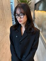 セン 表参道(sen)&nbsp;ハイトーンカラー/透明感ワンカラー/レイヤーカット/明治神宮前