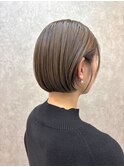 ◎耳掛けスタイルが映える◎横顔美人になれる艶ボブ◎
