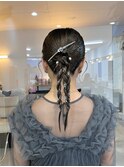結婚式ヘアセット