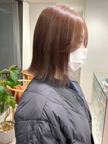 ガーデンヨコハマ(GARDEN YOKOHAMA) 切りっぱなし外ハネボブイメチェン美髪ベージュワイドバング