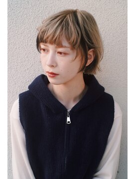 レジュアル(RESSUAL) メルティーカラーフェミニンロング似合わせウェーブミディアム